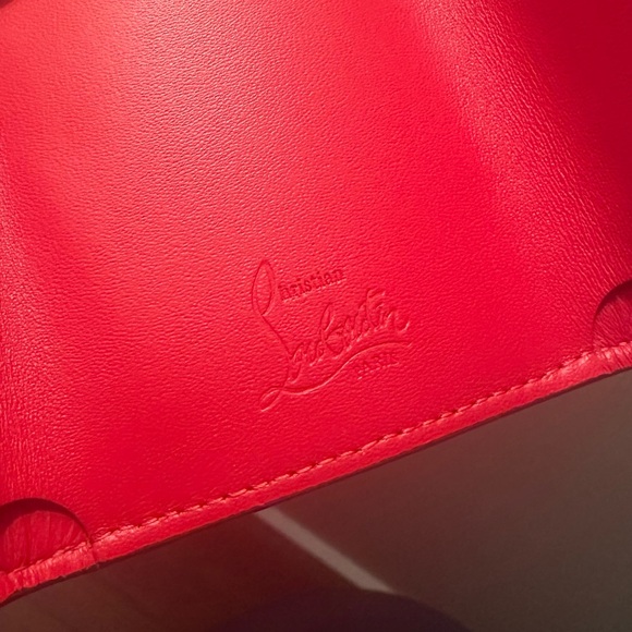 CHRISTIAN LOUBOUTIN glitter wallet - Picture 4 of 6